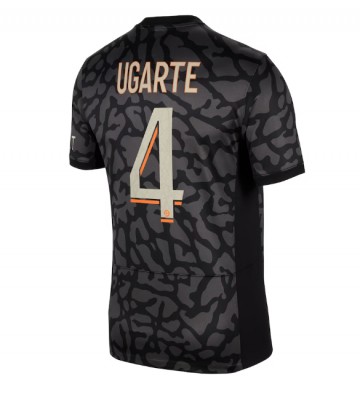 Paris Saint-Germain Manuel Ugarte #4 Koszulka Trzecich 2023-24 Krótki Rękaw